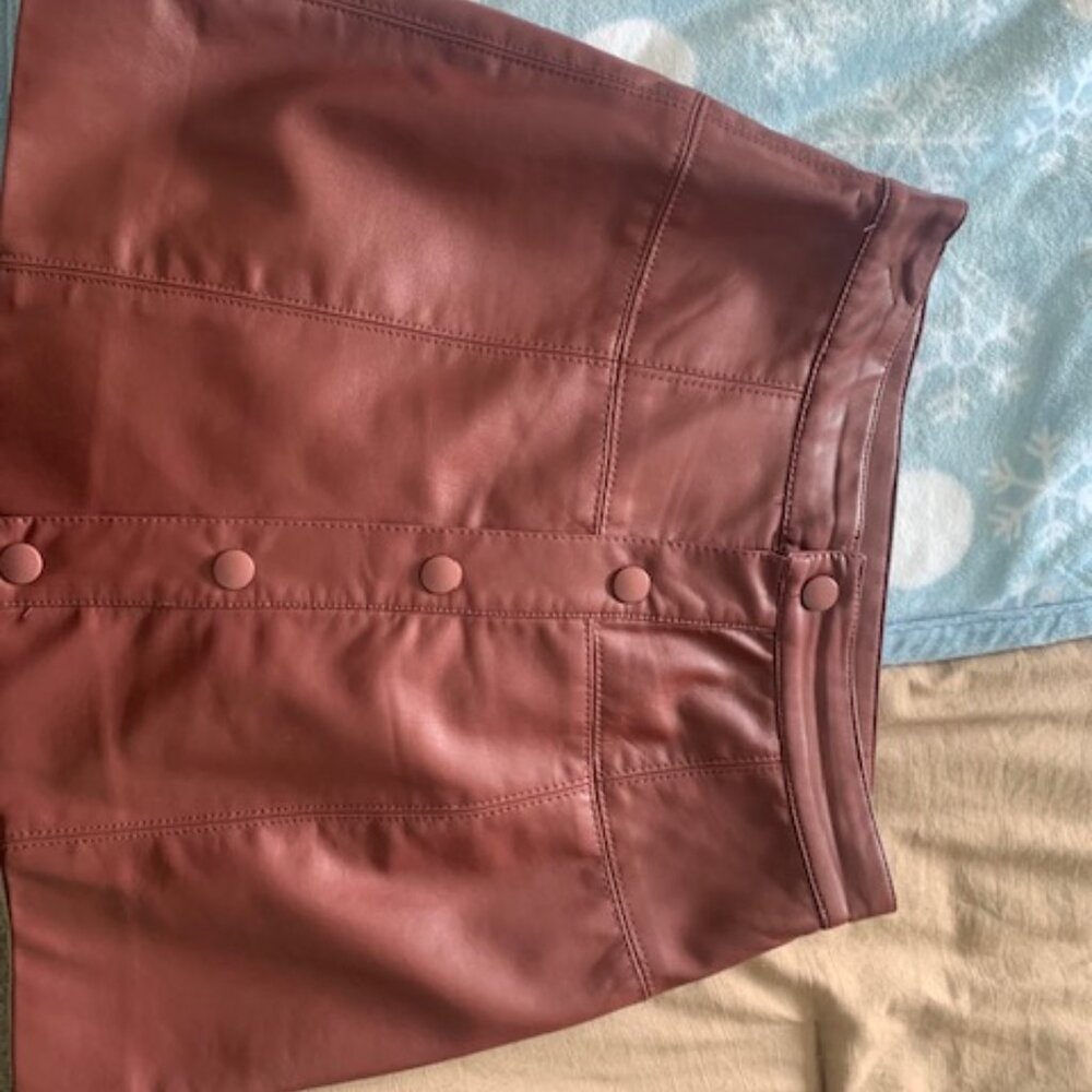 Fake leather Skirt